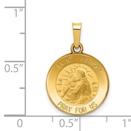 14k St. Anthony Medallion 21.6 mm