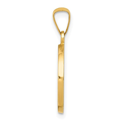 14k First Holy Communion Medallion