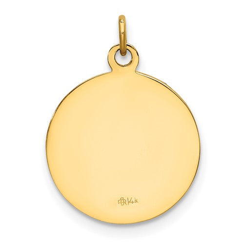 14k St. Mark Medallion - 23 mm