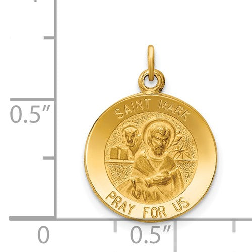 14k St. Mark Medallion - 23 mm