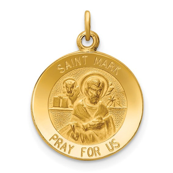 14k St. Mark Medallion - 23 mm