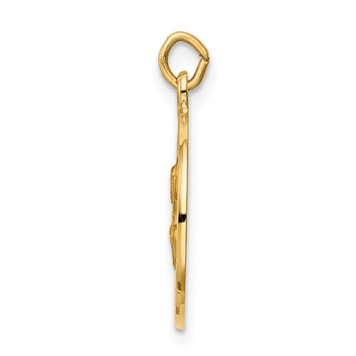 14k St. Peter Medallion - 23 mm