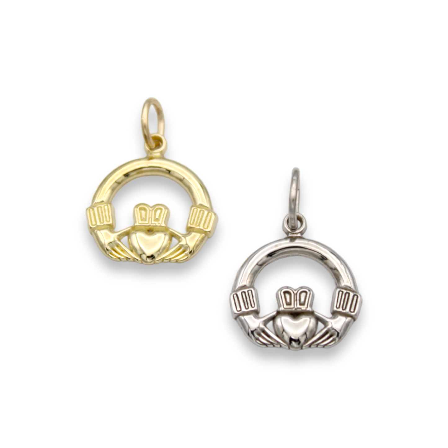 14k Claddagh Pendant