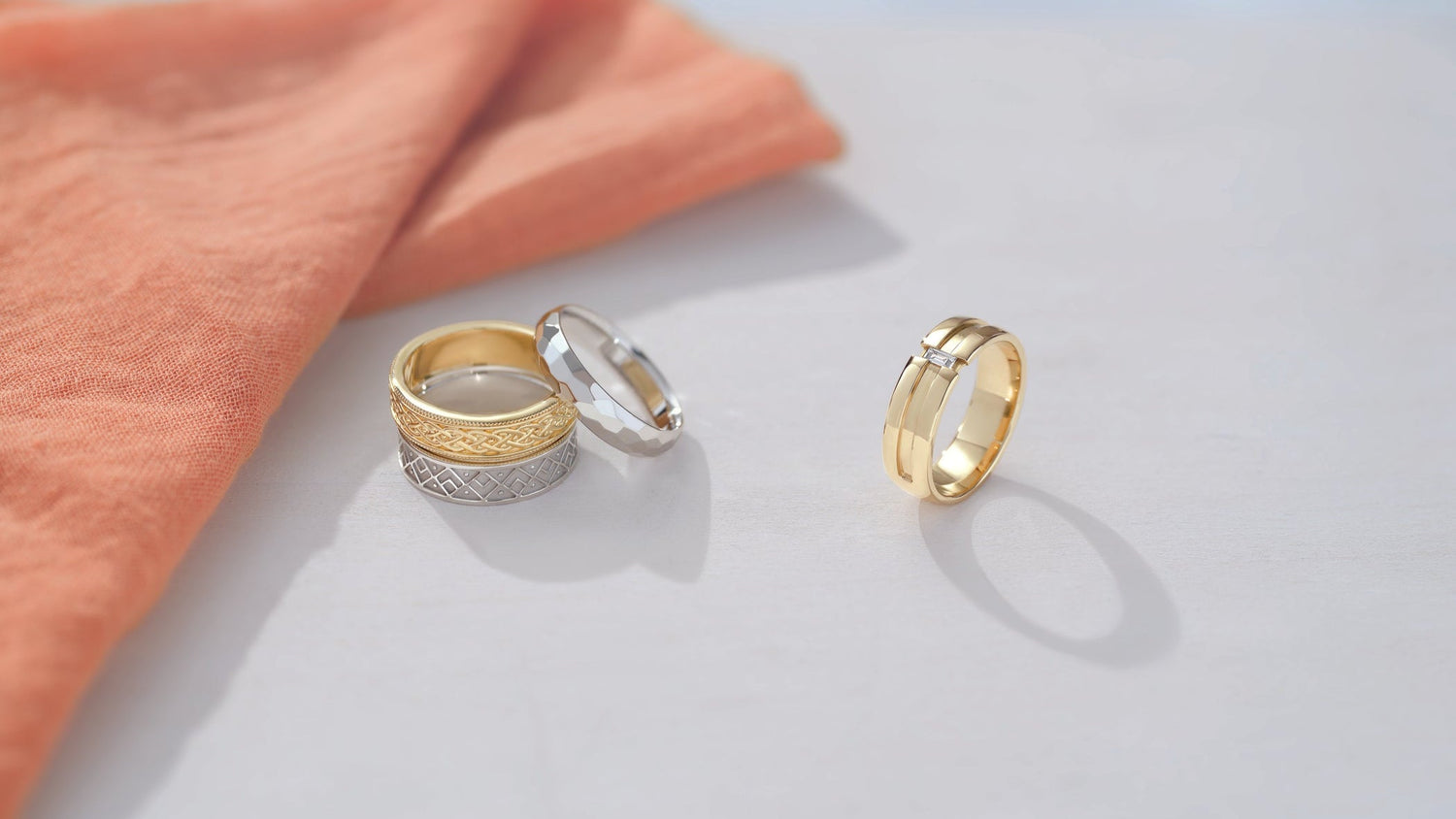 Collection of all wedding bands