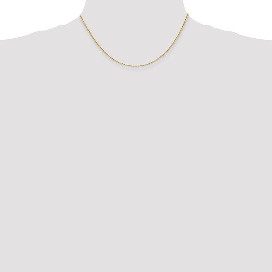 14k Diamond-Cut Rope Chain - 1.50 mm