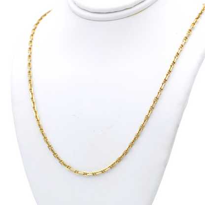 14k Alternate Anchor Chain - 2.10 mm