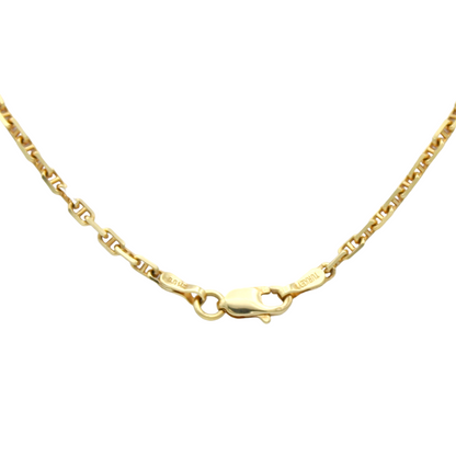 14k Alternate Anchor Chain - 2.10 mm