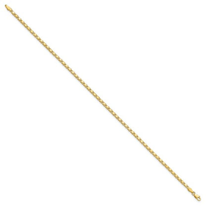 14k Children's Double Sided Heart Bracelet
