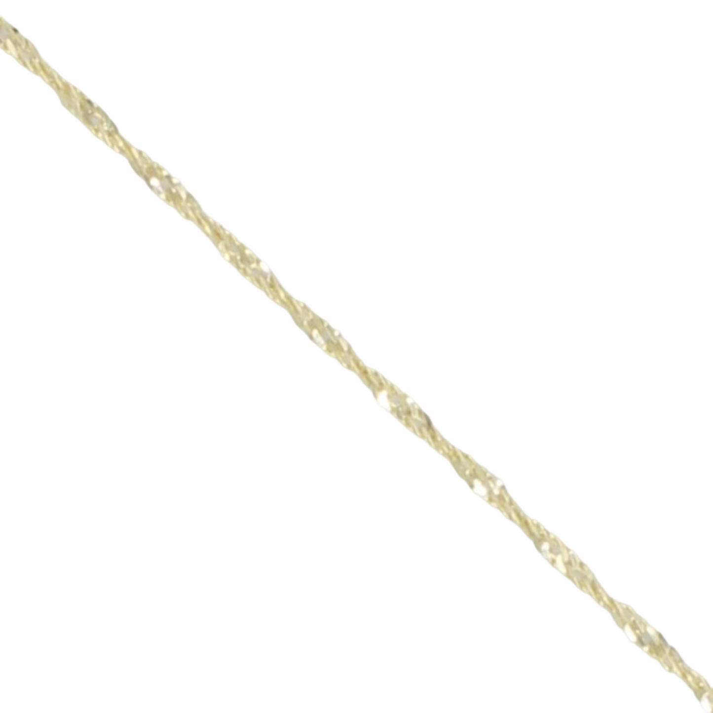 14k Singapore Link Anklet