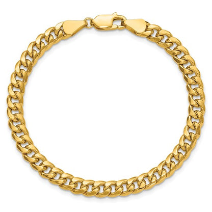 14k Yellow Gold Cuban Link Bracelet