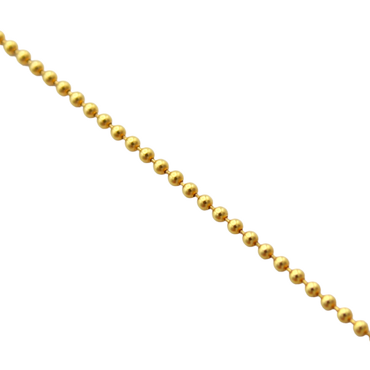 14k Bead Chain 1.50 mm