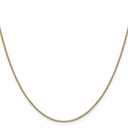 14k Box Chain - 0.90 mm