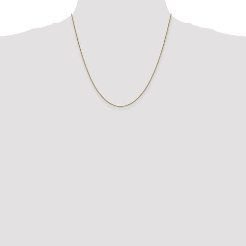 14k Box Chain - 0.90 mm