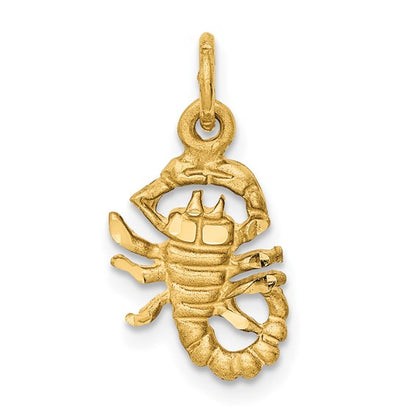 14k Scorpion / Zodiac Charm