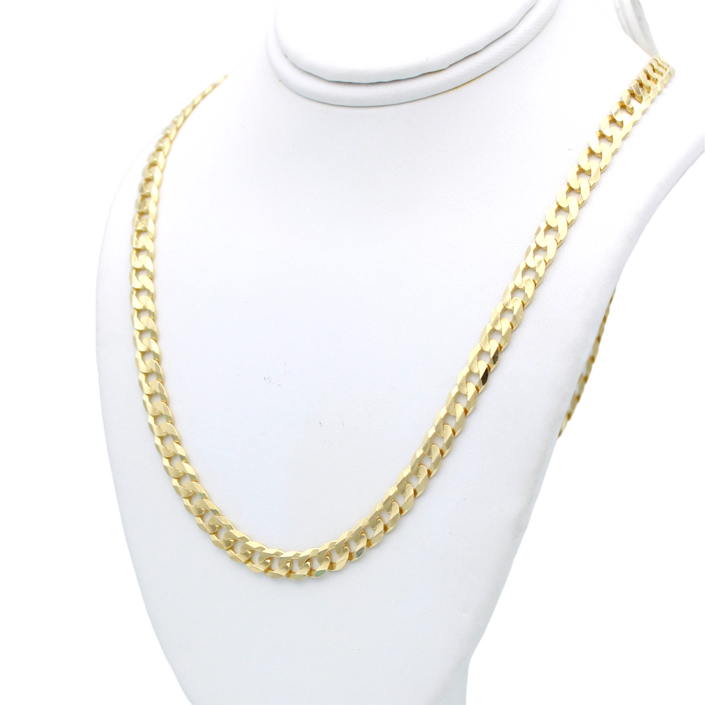 14k Cuban Link Chain - 4.85 mm