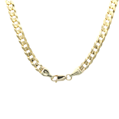 14k Cuban Link Chain - 4.85 mm