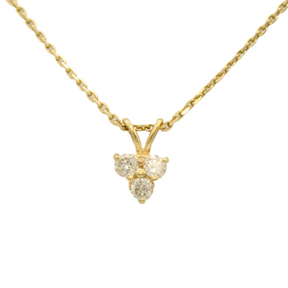 14k Diamond Heart Pendant