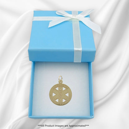 14k Yellow Gold EMT Charm
