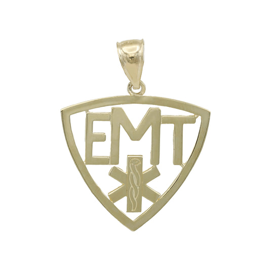 14k Yellow Gold EMT Charm