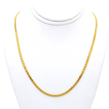 14k Flat Wheat Chain - 2.80 mm