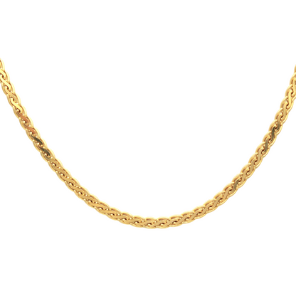 14k Flat Wheat Chain - 2.80 mm