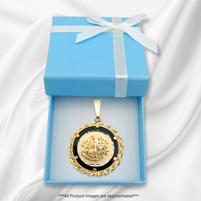 14k Yellow Gold Diamond #1 Grandma Charm