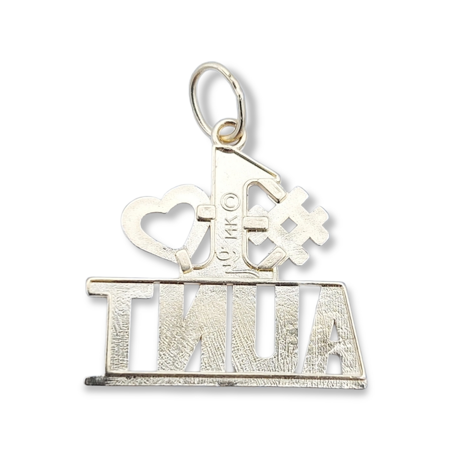 14k Yellow Gold #1 Aunt Charm