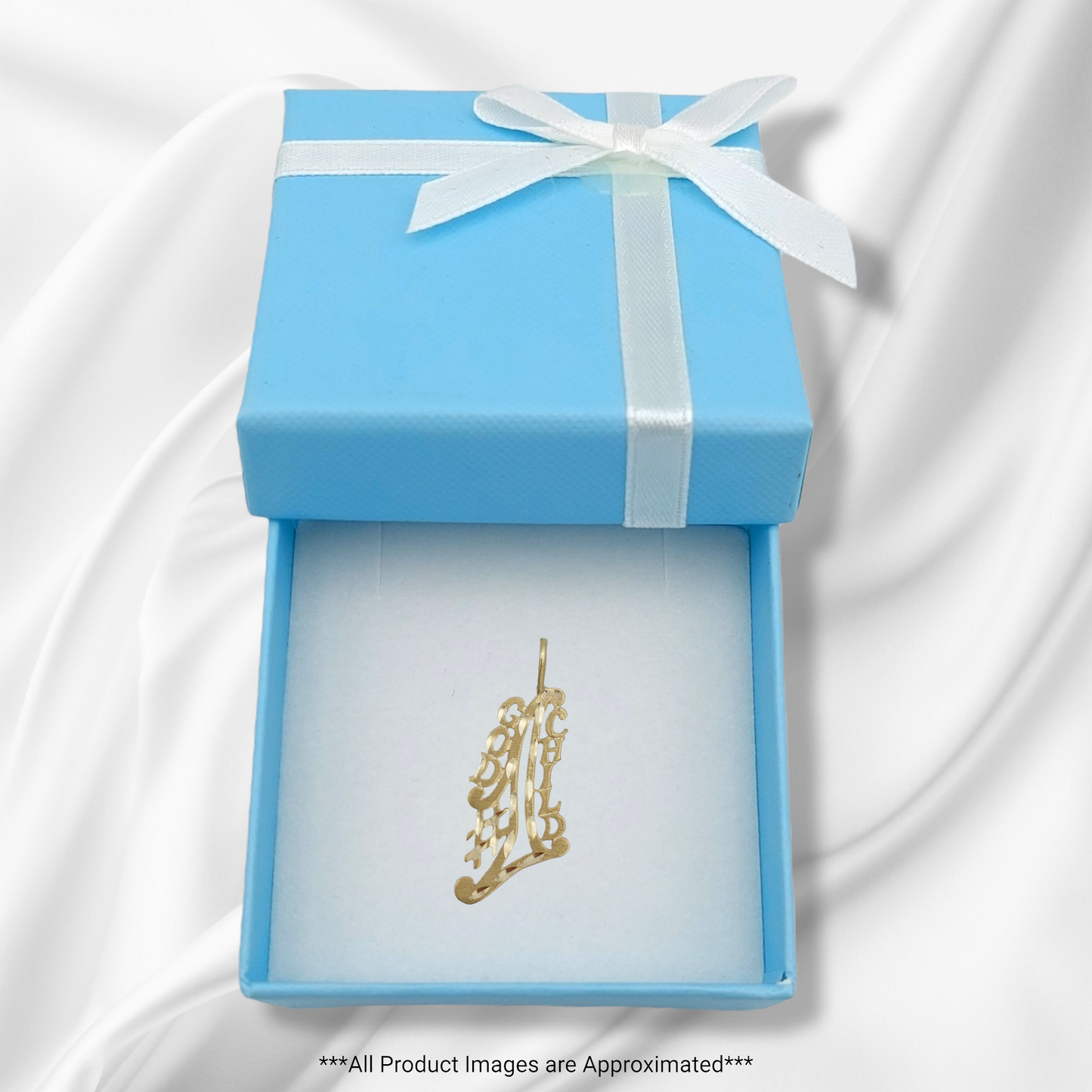 14k Yellow Gold #1 God Child Charm