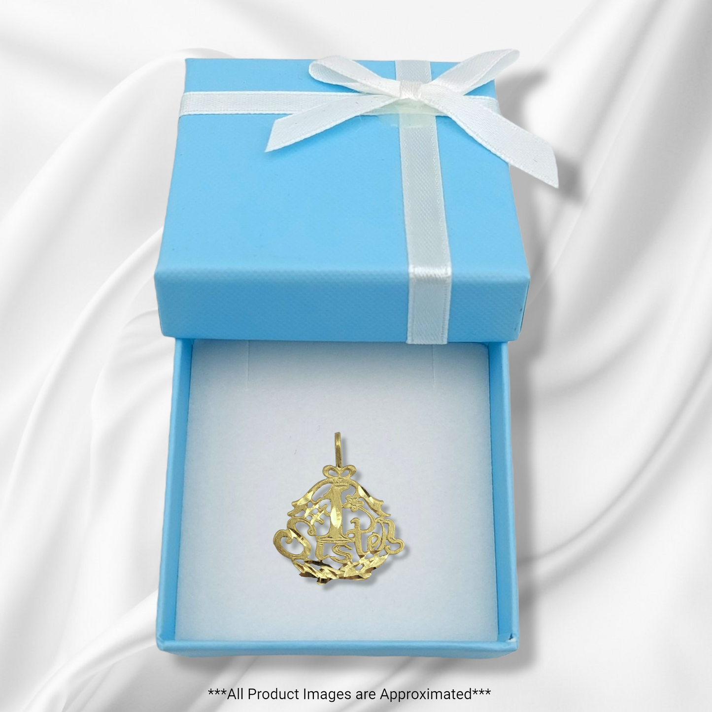 14k #1 Sister Charm