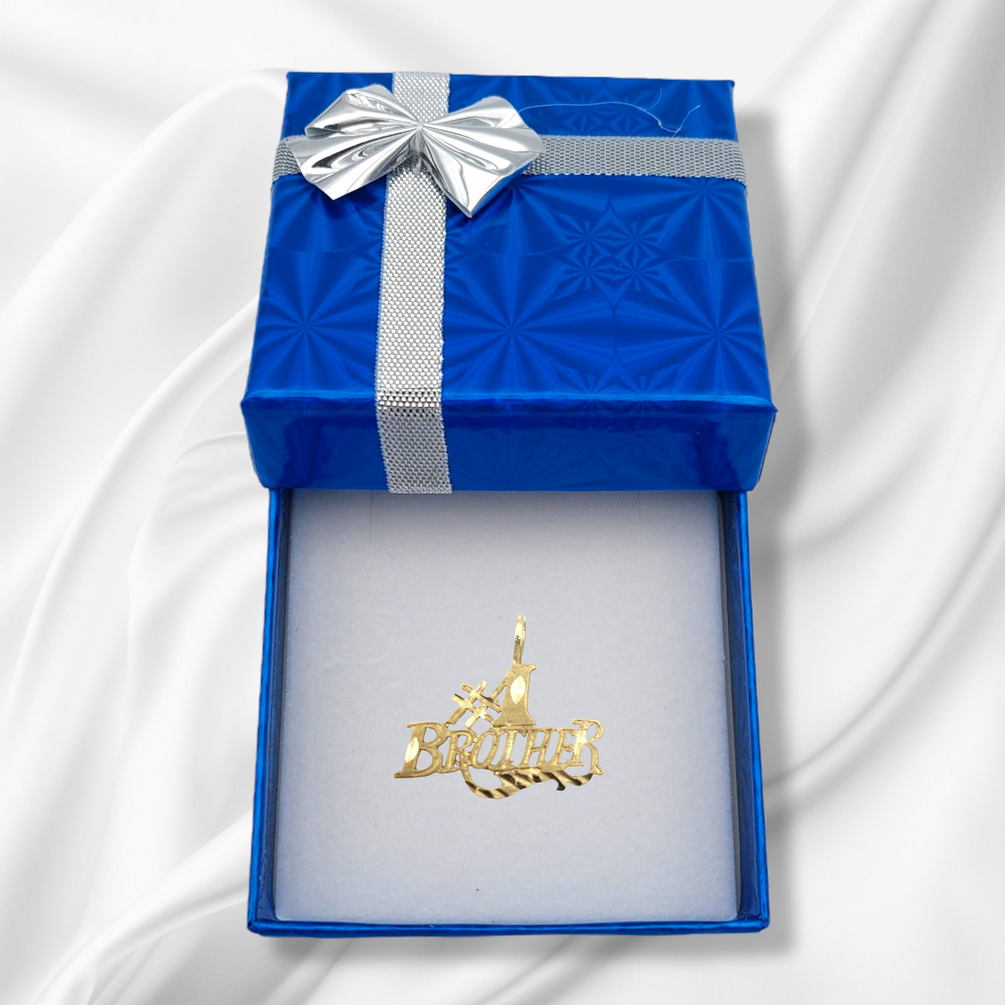 14k Yellow Gold #1 Brother Charm