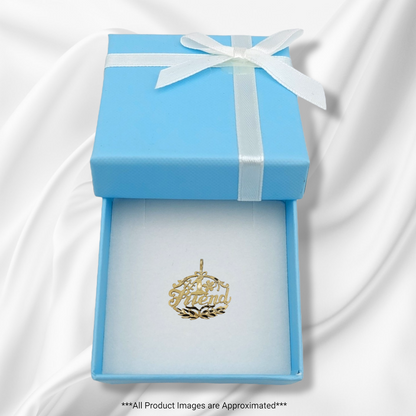 14k Yellow Gold #1 Friend Charm