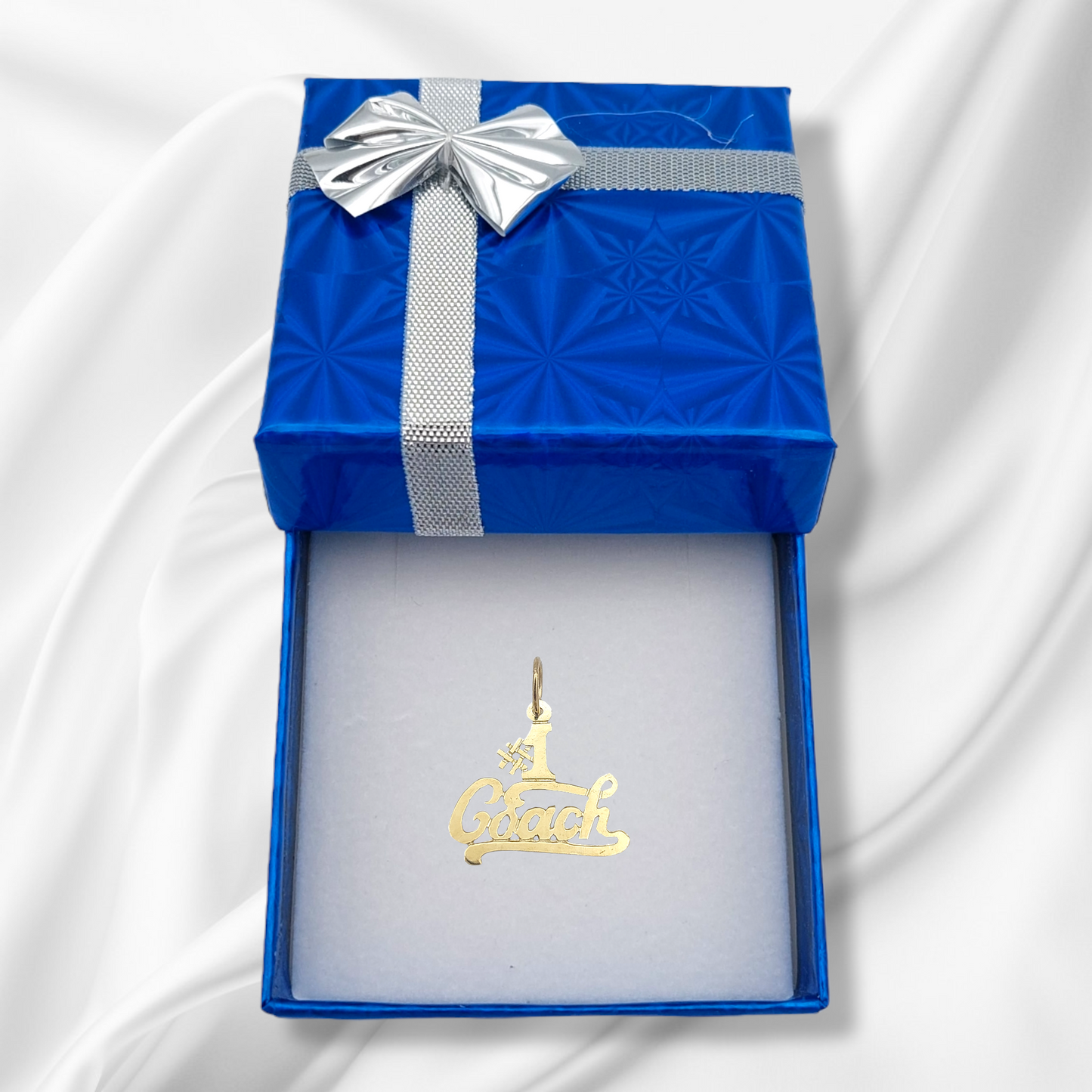 14k Yellow Gold #1 Coach Charm