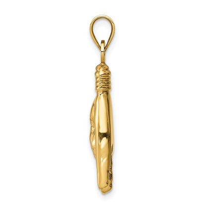 14k Italian Malocchio Charm