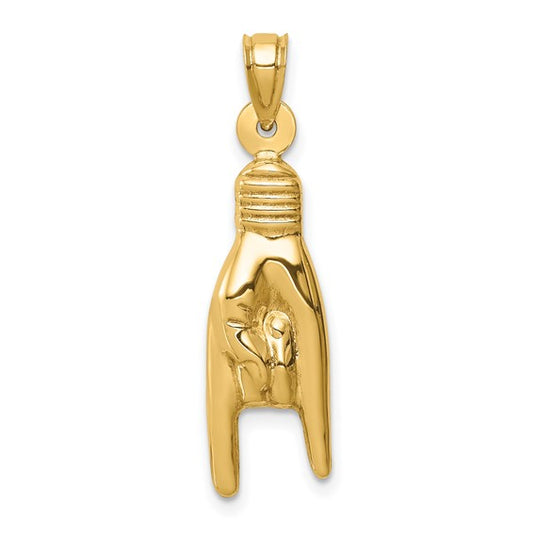 14k Italian Malocchio Charm