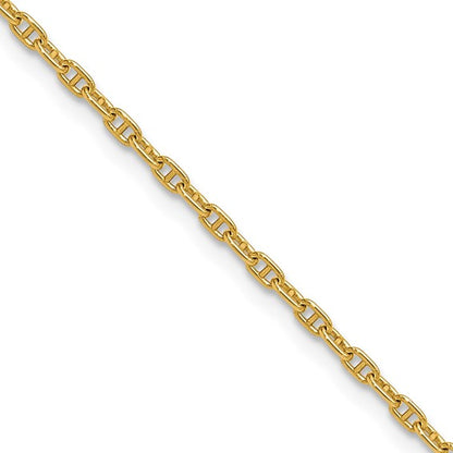 14k Mariners Anchor Link Chain - 1.80 mm