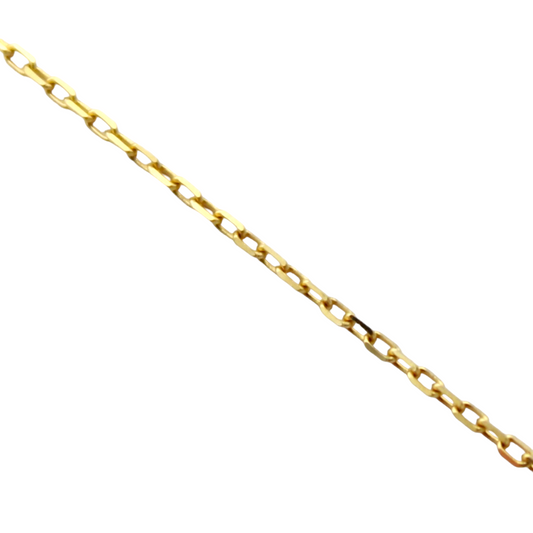 14k Cable Link Chain 0.65 mm