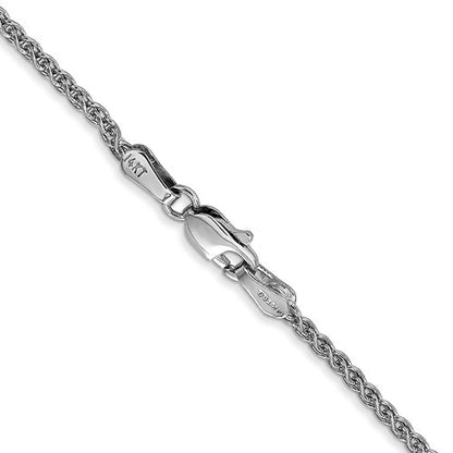 14k White Spiga Chain 1.70 mm