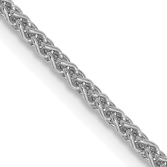 14k White Spiga Chain 1.70 mm