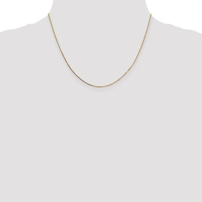 14k Box Chain - 0.80 mm