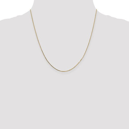 14k Box Chain - 0.80 mm