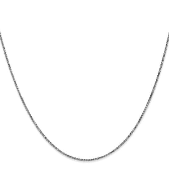 14k White Spiga Chain 1.25 mm