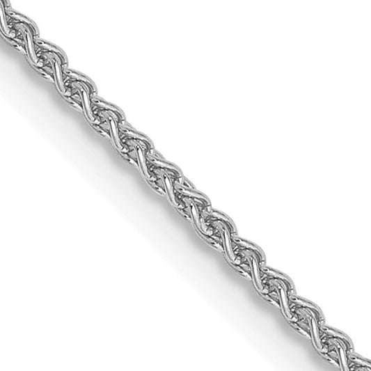 14k White Spiga Chain 1.25 mm