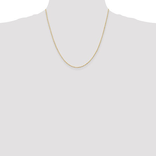 14k Singapore Chain - 1.10 mm