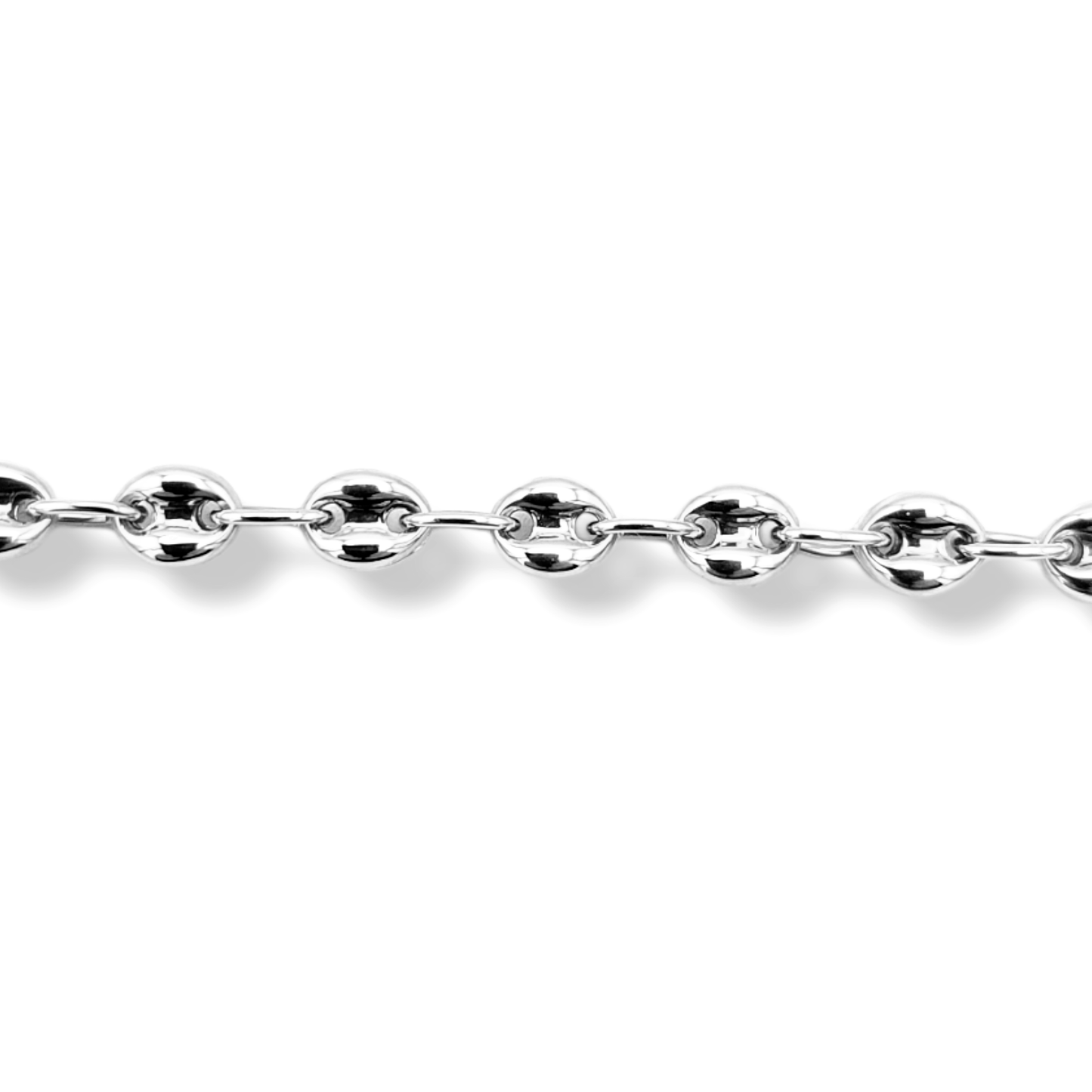 14k Puffed Anchor Link Children's Bracelet