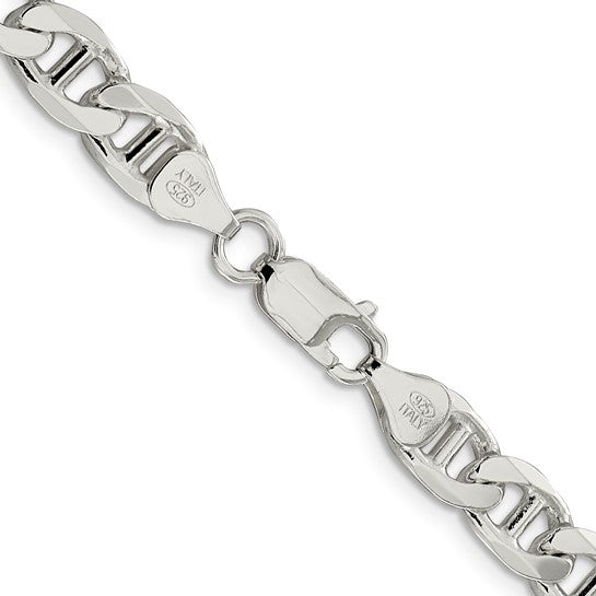 Sterling Silver Figaro-Anchor Link Chains 7.50 mm