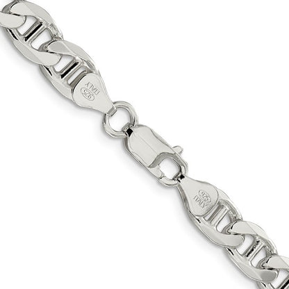 Sterling Silver Figaro-Anchor Link Chains 7.50 mm