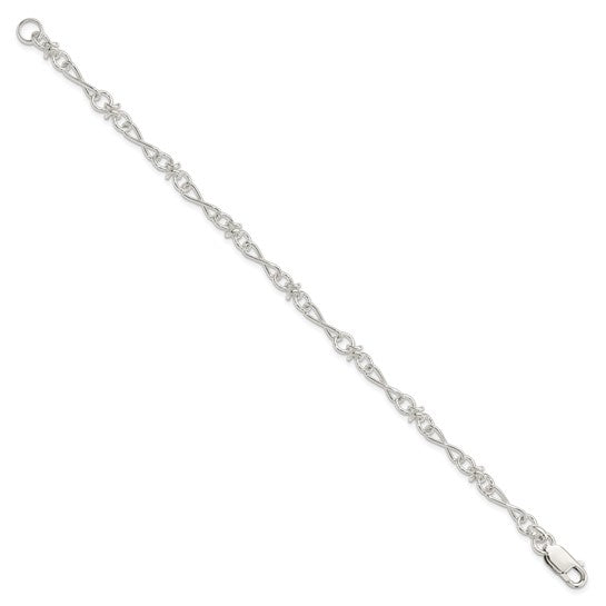 Sterling Silver Infinity Bracelet