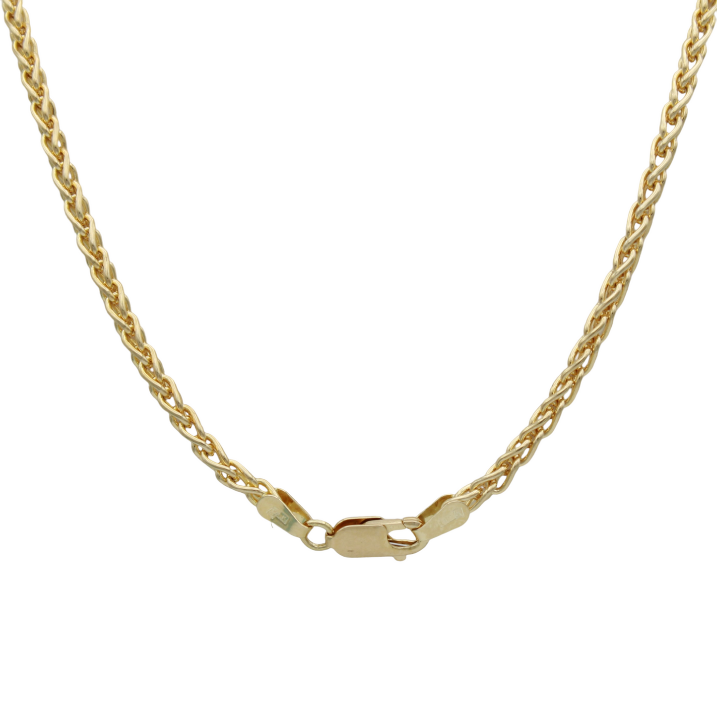 14k Round Wheat Chain - 2.95 mm