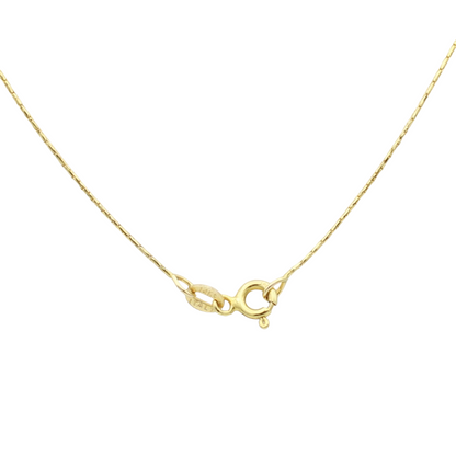 14k Boxed Snake Chain - 0.70 mm