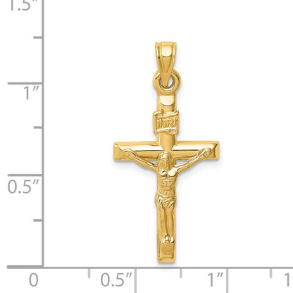 14k Crucifix Pendant